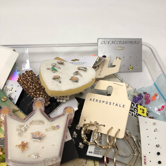 Lot of Costume Jewelry Repurpose Craft Lot - Picture 9 of 16